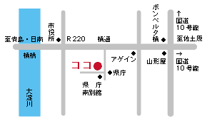 地図：宮崎