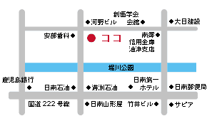 地図：日南