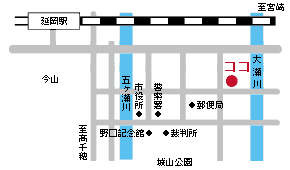 地図：延岡