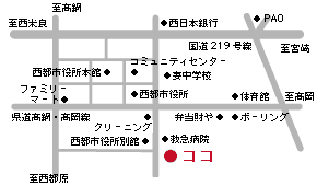 地図：西都